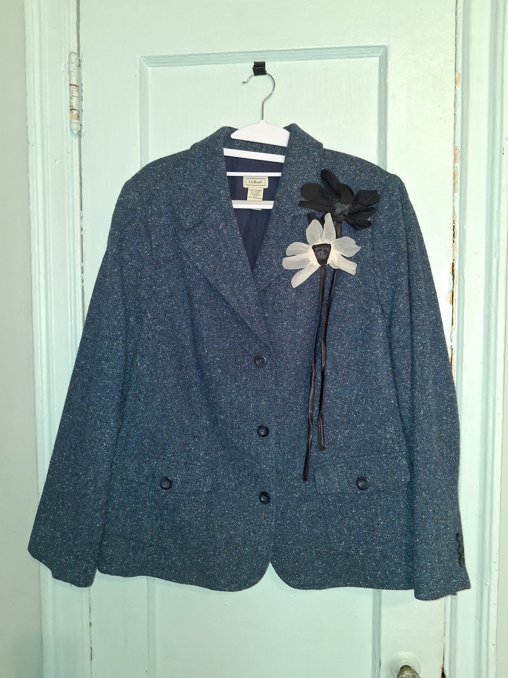 L.L. Bean Women's Blue Blazer